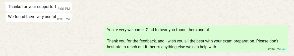 Message from a Fellow Academy candidate