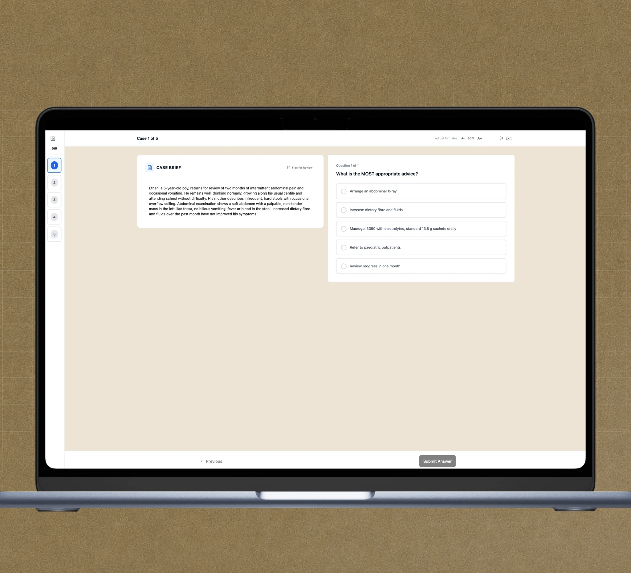 The GPEP MCQ Case Bank on the Fellow Academy platform