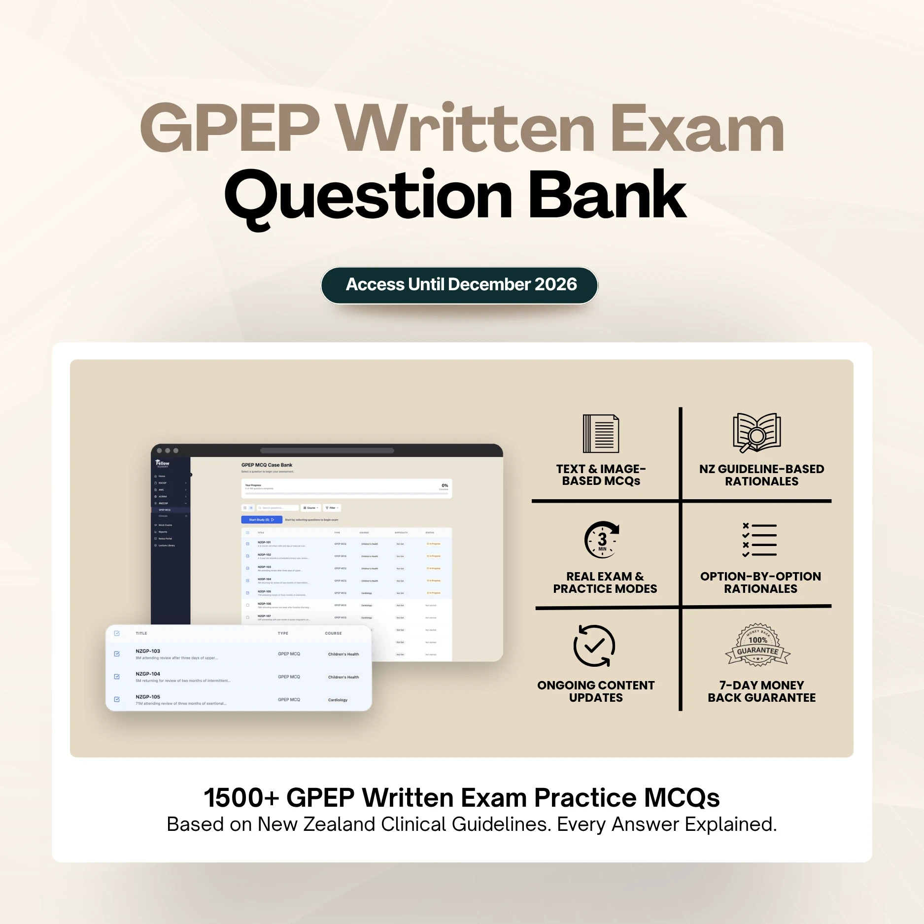 Complete GPEP Written Exam Preparation